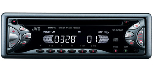 JVC 180W,CD-R,LINE OUT,DETACHABLE FACE